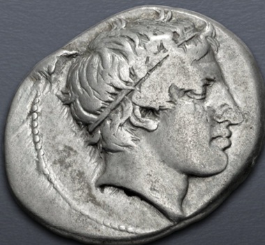 Archelous (Apollo),  ca. 413-399 BCE (Macedon - Aigai mint - AR Stater)